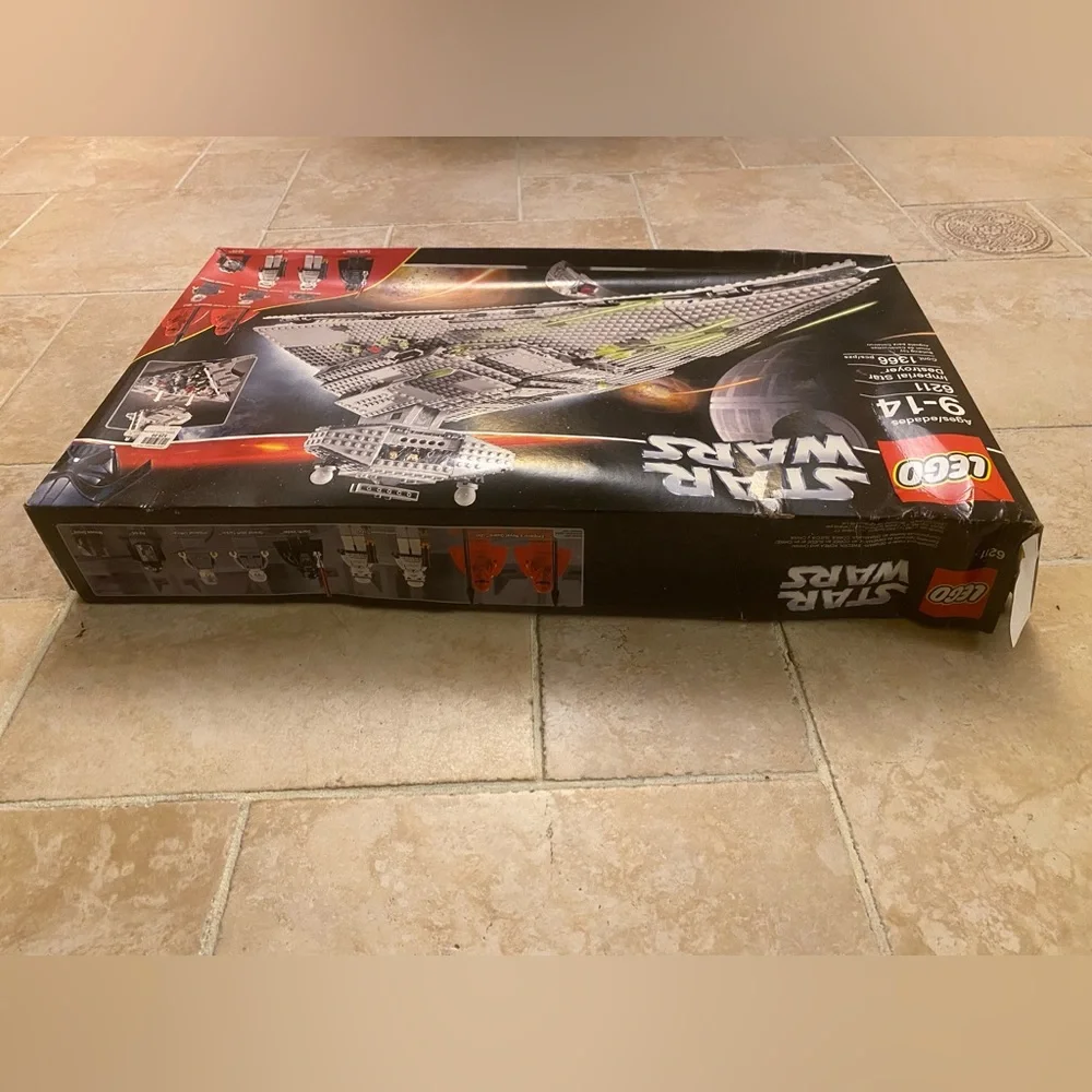 Rare VTG Retired Lego Star Wars Imperial Star Destroyer 6211 New In Box
